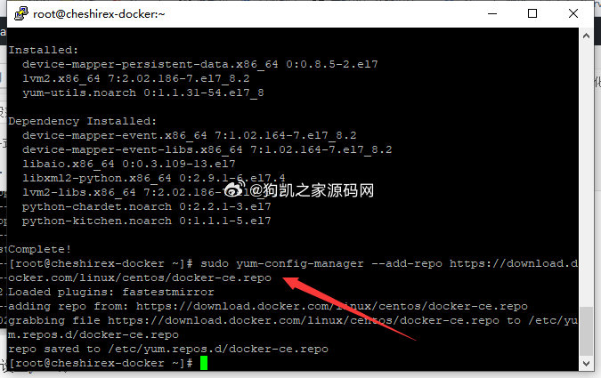 图片[5] - 服务器系统centos7安装docker详细教程 - 狗凯之家免费源码网