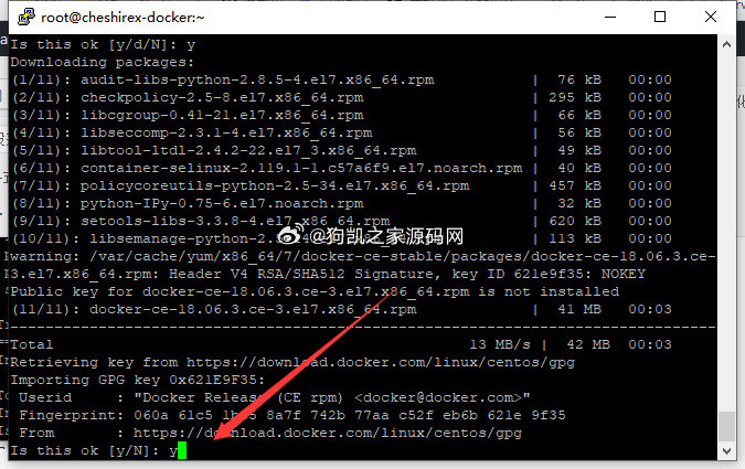 图片[8] - 服务器系统centos7安装docker详细教程 - 狗凯之家免费源码网