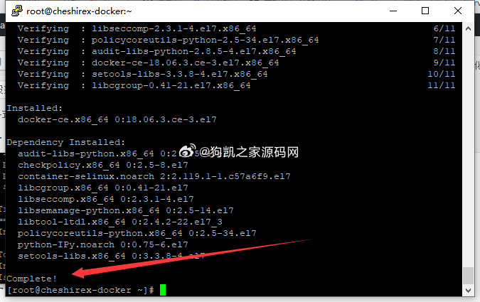 图片[9] - 服务器系统centos7安装docker详细教程 - 狗凯之家免费源码网