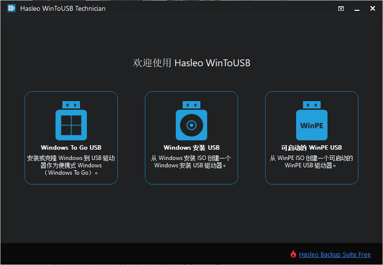 U盘安装系统工具：WinToUSBPortable便携式Windows系统制作工具！ - 狗凯之家免费源码网