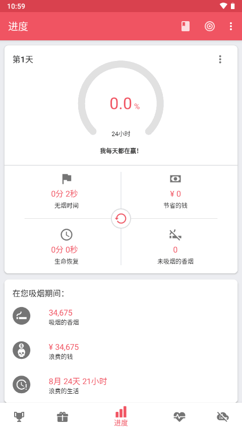 戒烟追踪器高级版，戒烟记录器解锁版 - 狗凯之家免费源码网
