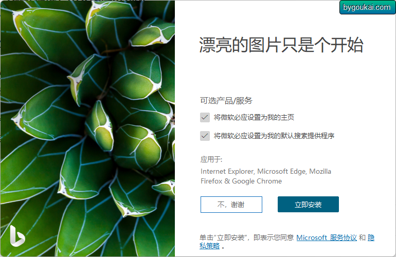 Bing Wallpaper（微软壁纸）中文多语免费版 - 狗凯之家免费源码网