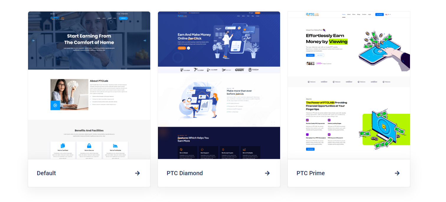 广告联盟网站源码 ，ptcLAB 3.9.0 – 按点击付费平台 - 狗凯之家免费源码网