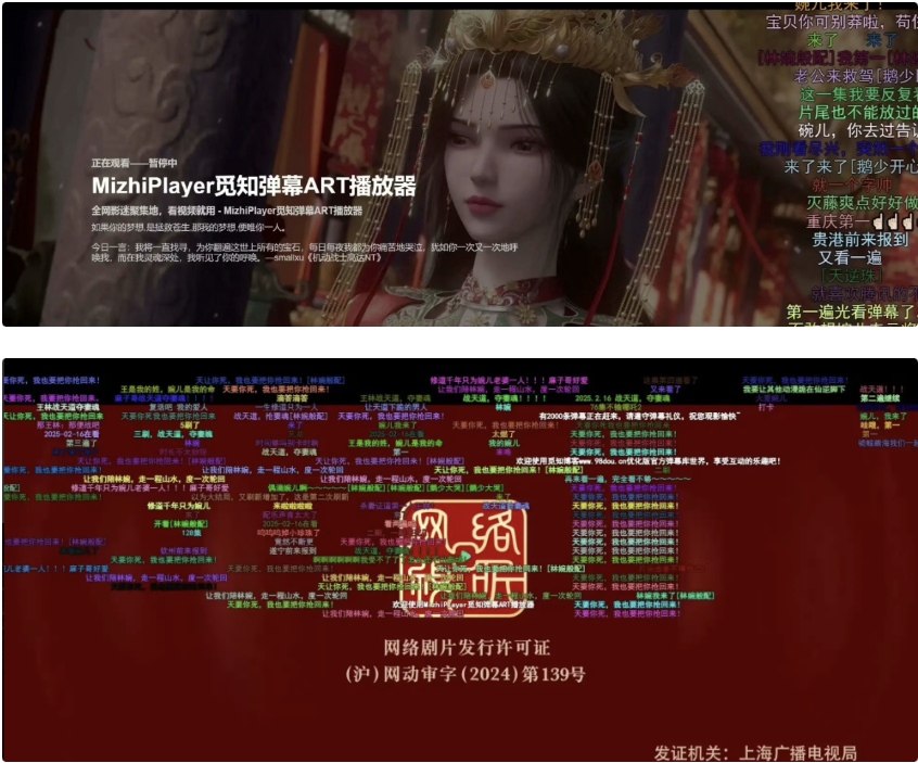 2025觅知ART弹幕播放器全新UI | MizhiPlayer多功能播放器 ... - 狗凯之家免费源码网